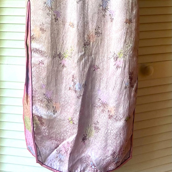 Vintage Cheongsam 90’s  Silk Dress - Picture 5 of 7